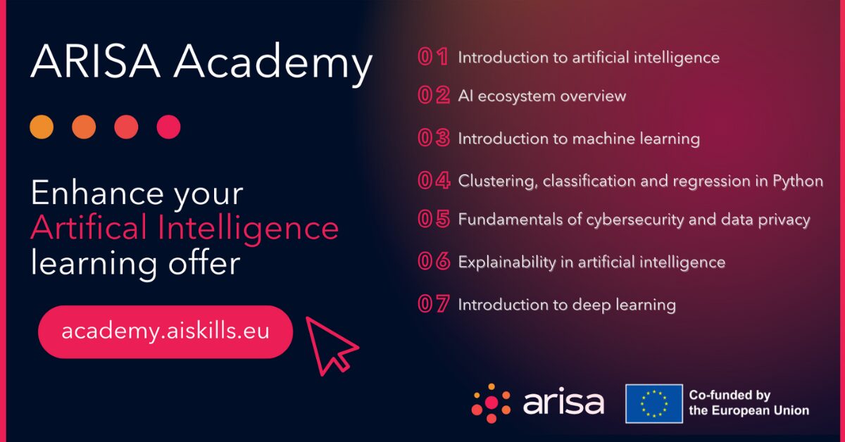 arisa academy launch image