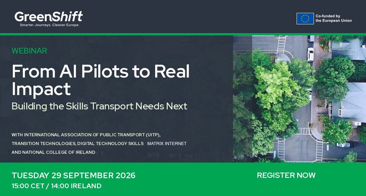 General webinar - From AI Pilots to Real Impact Building the Skills Transport Needs Next