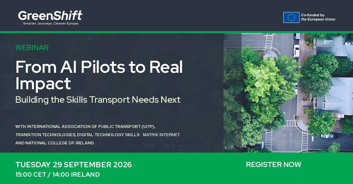 General webinar - From AI Pilots to Real Impact Building the Skills Transport Needs Next